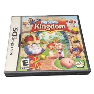 MySims Kingdom Nintendo DS Game Complete CIB With Manual Tested EA Simulation